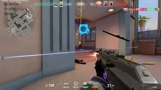 The Cypher setup on B site sunset helped me get this Ace | Valorant Clips #21
