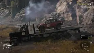 SnowRunner - iX 3880 Wrecker Rescues a Hummer - Console Mods