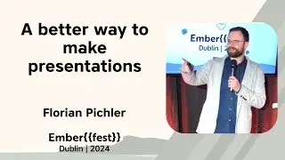 Lightning Talk: A Better Way to Make Presentations - Florian Pilcher