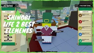 Best Elements in Shindo Life (Roblox)