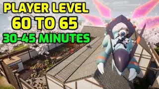 Palworld: Player Level 60-65 in 30-45 Minutes! Default XP Settings