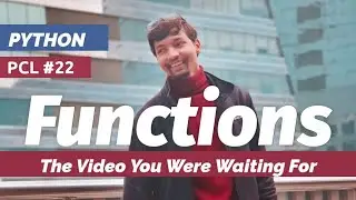 PCL-22: Python FUNCTIONS | Python Tutorial For Beginners 🔥🔥🔥
