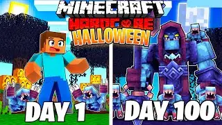I Survived 100 DAYS vs The Soul Reaper in HARDCORE MINECRAFT