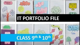 IT portfolio file Class IX & X