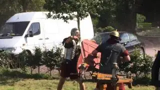 Roman Army Reenactment.