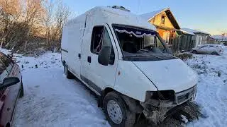 В разбор поступил очередной автомобиль, FIAT Ducato 2.3 Дизель .