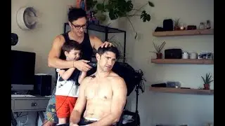 I Let My Husband And Son Shave My Head | MATT AND BLUE