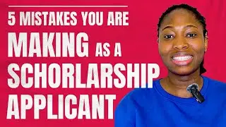 AVOID THESE MISTAKES WHILE APPLYING FOR INTERNATIONAL OPPORTUNITIES INCLUDING SCHOLARSHIPS!