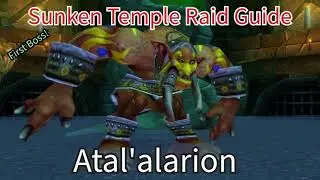 Atal'Alarion - Sunken Temple SoD Raid Guide - Strat - In Raid Explanation -Tank PoV Boss Kill