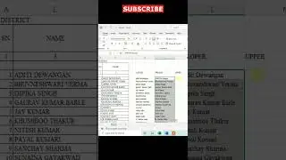 change case in ms excel | upper case , lower case ,proper case
