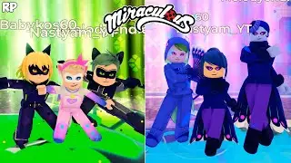 NEW SAME TRANSFORMATION DO GRUPO NO MIRACULOUS RP - MIRACULOUS ROBLOX!