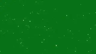 particles flow green screen film stock
