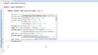 Input a String - indexOf, substring and charAt methods of String class #9