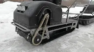 мотобукс Егерь на подпружиненный склизах