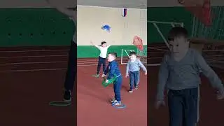 Упражнение с платочками для дошкольников и младших школьников
