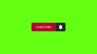 YouTube Subscribe Button_01 (UHD /60fps / SFX /Green Screen / Chroma Key) Ⓒ Free