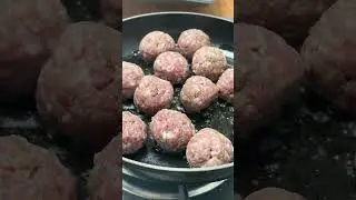 Spicy Lamb Meatballs with Chickpea Salad