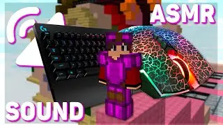 Клавиатура ASMR + Мышь SOUND | Hypixel BedWars