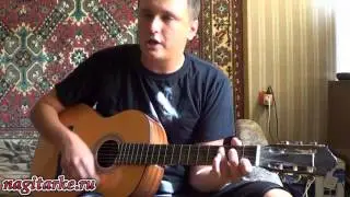 Кино - Когда твоя девушка больна на гитаре