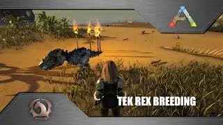 Ark Survival Evolved - Tek Rex Breeding and Hatching (Ragnarok)