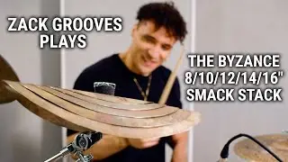Meinl Cymbals - Zack Grooves Plays the 8/10/12/14/16" Byzance Smack Stack