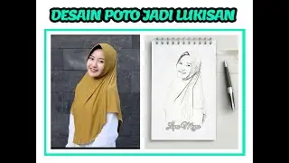 TUTORIAL PHOTOSOP | EDIT POTO MENJADI SKETSA PENSIL DENGAN PHOTOSOP CS6