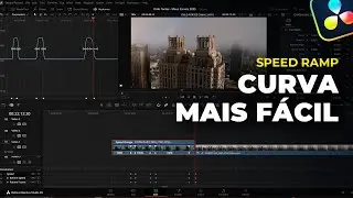 Speed Ramp Curve Adjustment in DaVinci Resolve 20