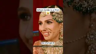 When the bride really does know it all! 😍 #indianwedding #dulhan #shaadi