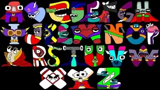 Alphabet Reverse toy (All Letter..) BUT THEY ARE SUPERHEROES