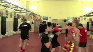 тренировки и поготовка бойцов в тайском боксе