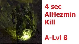 4 sec Al-Hezmin kill  |  Awakened LVL 8  |  POE 3.9 Elderslayer Conqueror