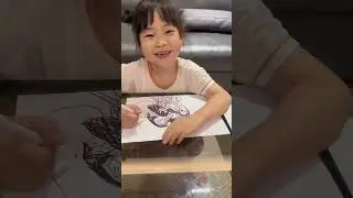 Drawing skills at 8 years