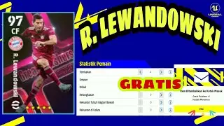 Racikan R. LEWANDOWSKI boost 100 spesial great finisher dari gratisan 🔥| eFootball2022