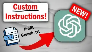 The NEWEST Tool for ChatGPT and Business | ChatGPT Custom Instructions Plugin