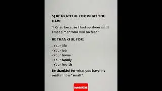 Rules For A Successful Life: