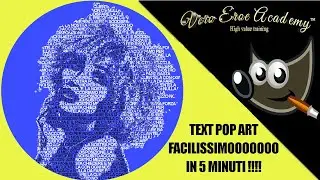 EFFETTO TEXT POP ART CON GIMP FACILISSIMOOOOO