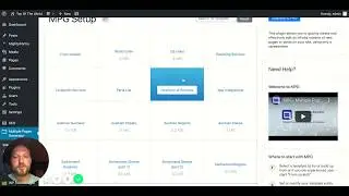 MPG 2.0 for Wordpress - First Look. Importing existing template and browsing UI/UX