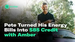 $85 Credit Instead of a Bill: Pete’s Story with Amber | Amber Electric