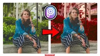 Red Tone Photo Editing in Picsart  || Picsart Editing Tutorial  in Bengali ||