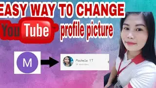 ADD/CHANGE YOUTUBE PROFILE PICTURE!