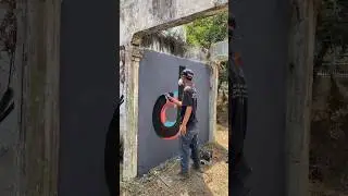 Grafiti Logo Tiktok 3D menggunakan Cat Semprot #grafiti #art #tiktok #grafiti3d