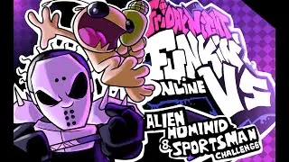Обновление фнф онлайн! Friday Night Funkin' ONLINE VS.[SPORTMAN & ALIEN] ФНФ МОД FNF MOD
