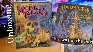 Thrift Store Find! I Found Treasure Inside the Monkey Island Box | Retro Unboxing