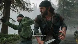 DAYS GONE melee weapon skills Ultimate fight scene