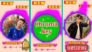 How to make//🟢 green Screen// chroma key //editing video // Trending song 🎶🔊🎻 //