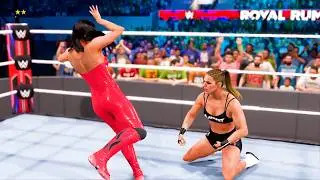 Ronda rousey vs Brie Bella wwe full match