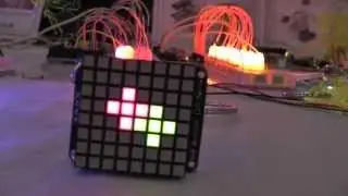 EEG Visualising Pendant at Maker Faire UK 2013