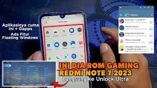 Ini Dia Rom Gaming!!! Cusrom Redmi Note 7 Ringan Smooth Android 10 Terbaru 2023 | Rom Keep Qassa