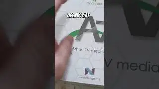 Unpacking android set-top box Openbox A7