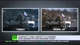 German TV channel caught red faced airing fake ‘Russian tanks in Ukraine’ pictures